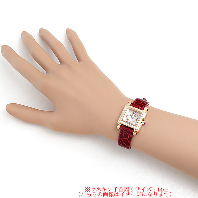 ハッピースポーツ スクエアミニ ベゼルダイヤ 27/6850-21/11 サブ画像３