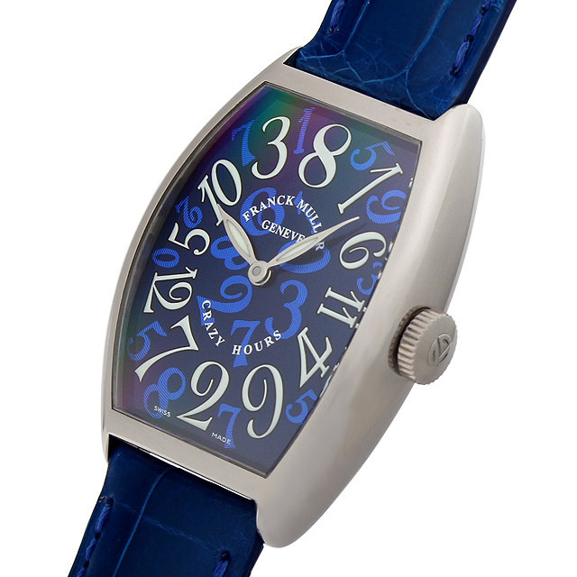 5850CH OG フランクミュラー(FRANCK MULLER) クレイジーアワーズ 中古  