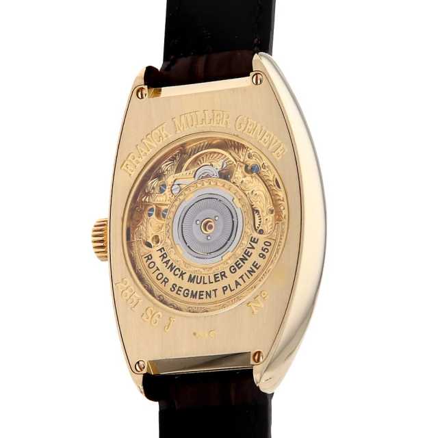 フランクミュラー トノーカーベックス 2851S6 J YG メンズ 中古
