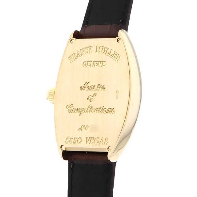 フランクミュラー ヴェガス 5850VEGAS YG メンズ 中古
