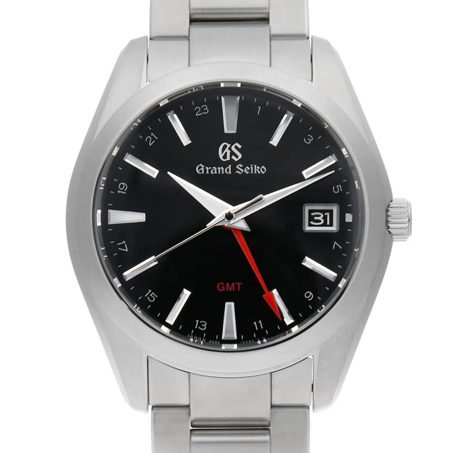 SBGN013 ブラック Grand Seiko（グランドセイコー）9Fクォーツ GMT 