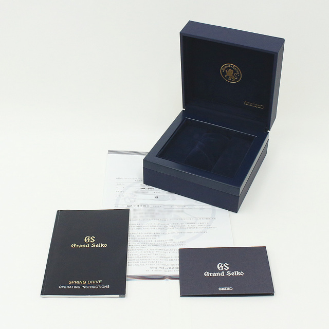 グランドセイコー グランドセイコー パワーリザーブ SBGA079 中古 メンズ