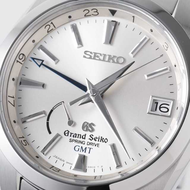 スプリングドライブ GMT SBGE005 シルバー グランドセイコー