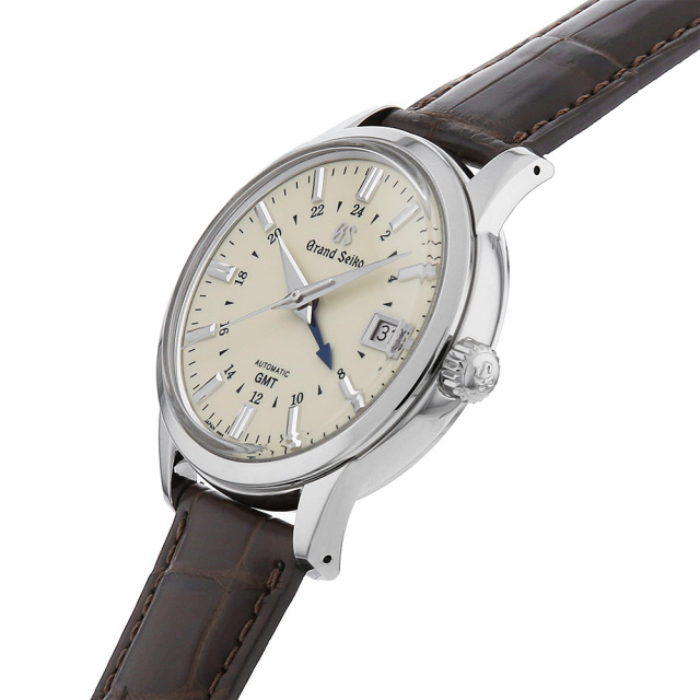 グランドセイコー エレガンスコレクション メカニカル GMT SBGM221 中古 メンズ