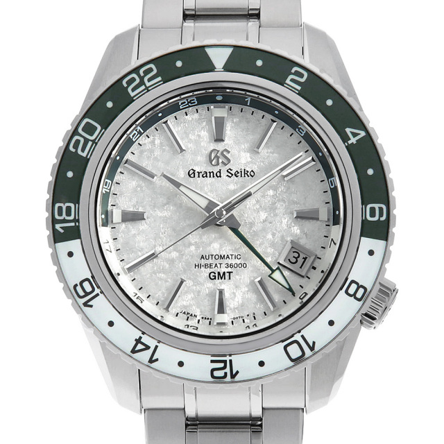 グランドセイコー スポーツコレクション マスターショップ限定 メカニカルハイビート GMT 雪渓 SBGJ277 中古 メンズ