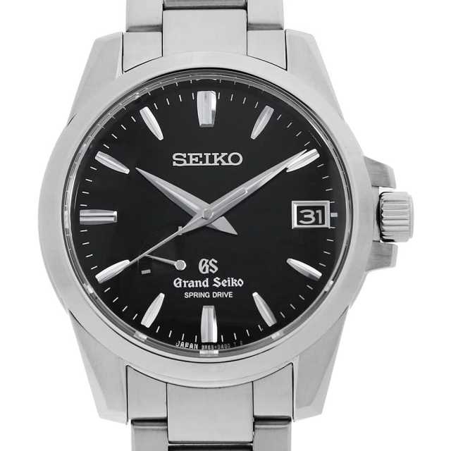 【極美品-ほぼ未使用】グランドセイコー　スプリングドライブ　SBGA027 SBGA027 ブラック Grand Seiko（グランドセイコー）スプリング