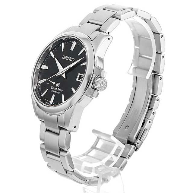 【極美品-ほぼ未使用】グランドセイコー　スプリングドライブ　SBGA027 SBGA027 ブラック Grand Seiko（グランドセイコー）スプリング