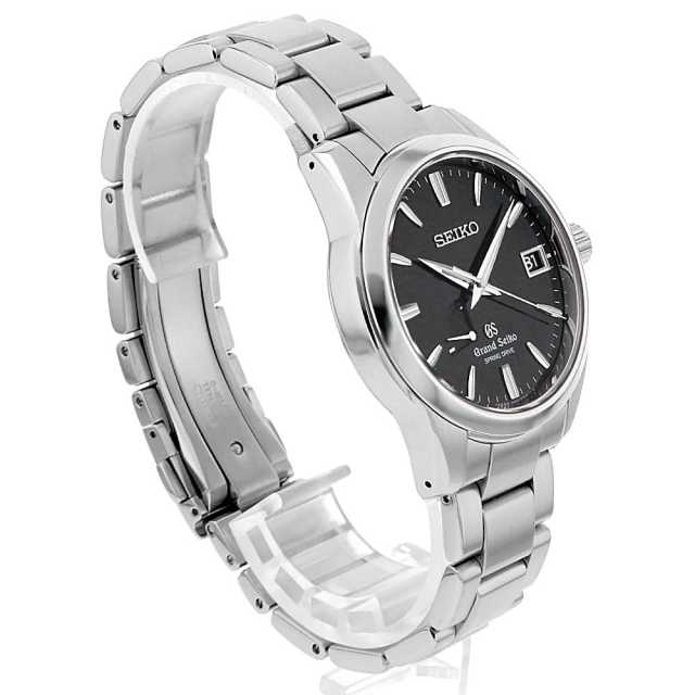 【ほぼ未使用】グランドセイコー　スプリングドライブ　SBGA027 SBGA027 ブラック Grand Seiko（グランドセイコー）スプリングドライブ