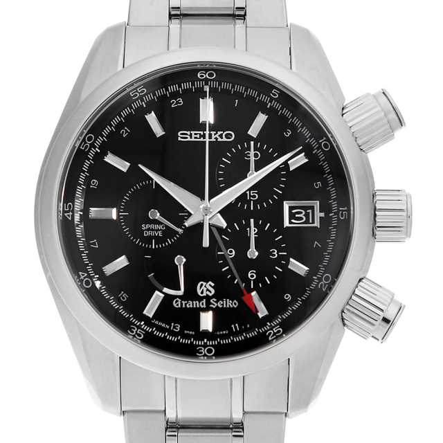 SBGC003 グランドセイコー GMT クロノグラフ 　スプリングドライブ SBGC003 ブラック Grand Seiko（グランドセイコー）スポーツ