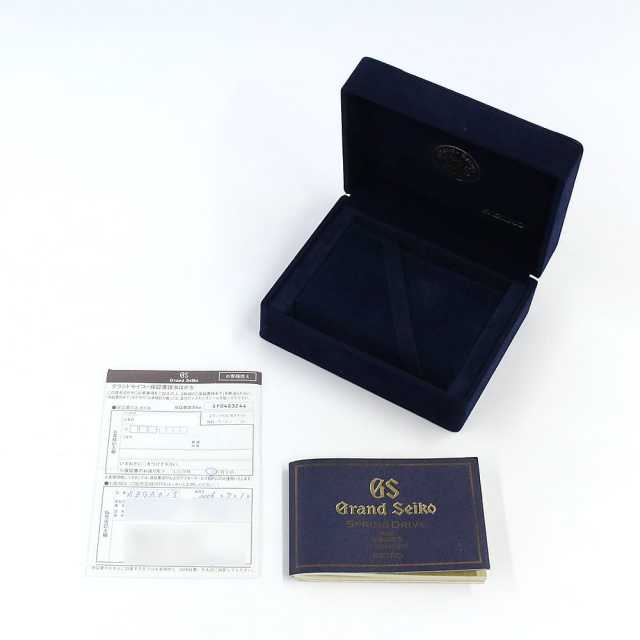 グランドセイコー スプリングドライブ SBGA015 メンズ 中古