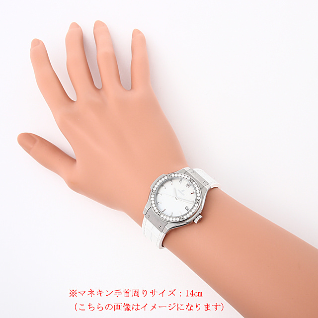 クラシックフュージョン パールホワイト ダイヤモンド 日本限定 581.NE.6070.LR.1204.JPN16 サブ画像３