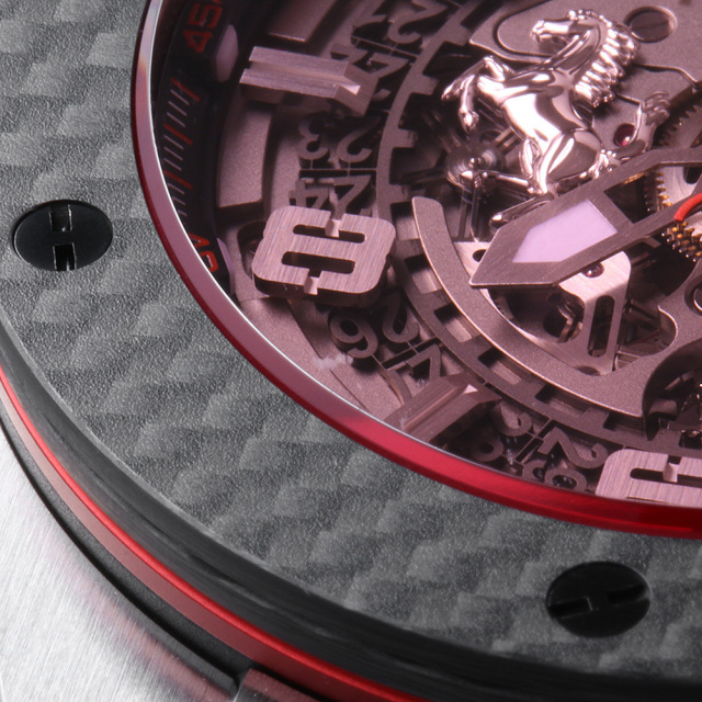 401.NQ.0123.VR スケルトン HUBLOT（ウブロ）ビッグバン フェラーリ