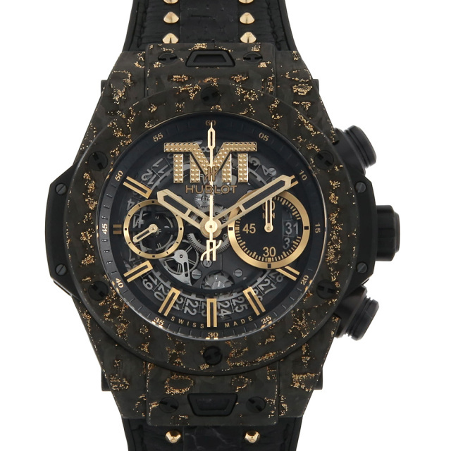 HUBLOT ビッグバンウニコ ベルト 45ミリ 盗み 