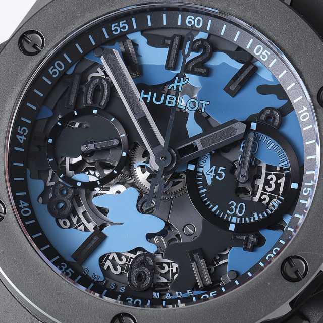【50％OFF】 421.CI.0190.RX.JCAM HUBLOT（ウブロ ブルーカモフラージュ サプライ・アクセサリ・グッズ