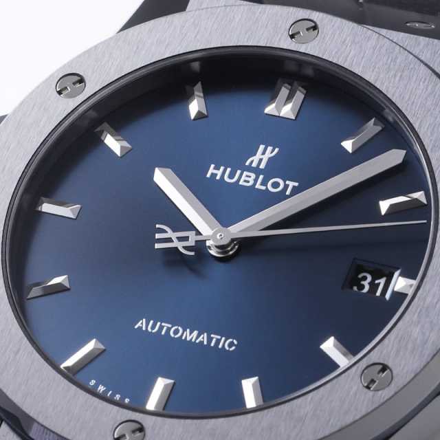 511.CM.7170.LR ブルー HUBLOT（ウブロ）クラシックフュージョン