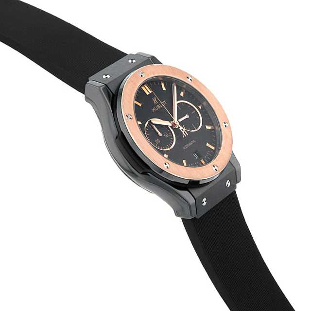 HUBLOTウブロ 純正ラバーストラップ ブラック HUBLOT ウブロ クラシックフュージョン用 純正 替えベルト