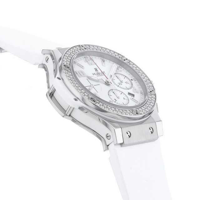 純正本物　銀座店購入　Hublot ビッグバンホワイトラバーベルト HUBLOT - 本物 新品同 ウブロ 純正品 スピリット オブ