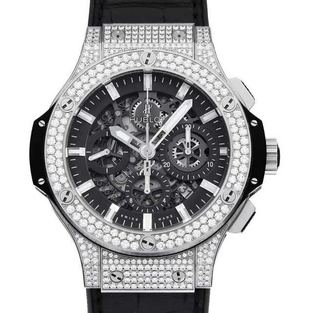 激安直営店 311.SX.1170.GR.1704 スケルトン HUBLOT（ウブロ）ビッグバン ルアー・フライ