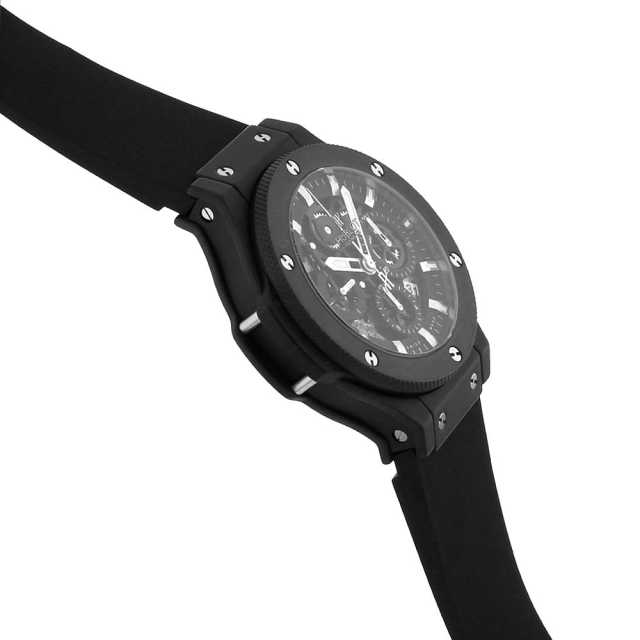 Hublot ブラックラバーベルト ウブロ ビッグバン SS＆CE ブラック ラバーベルト - 腕時計専門