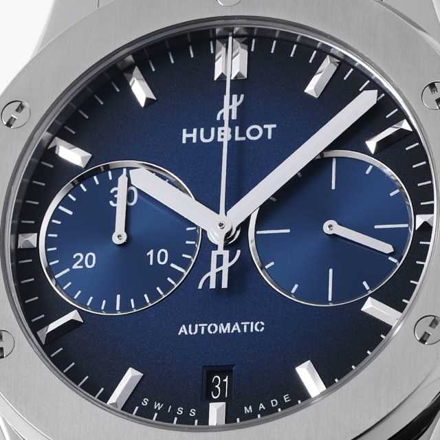 521.NX.6670.LR.JPN18 ブルー HUBLOT（ウブロ）クラシックフュージョン