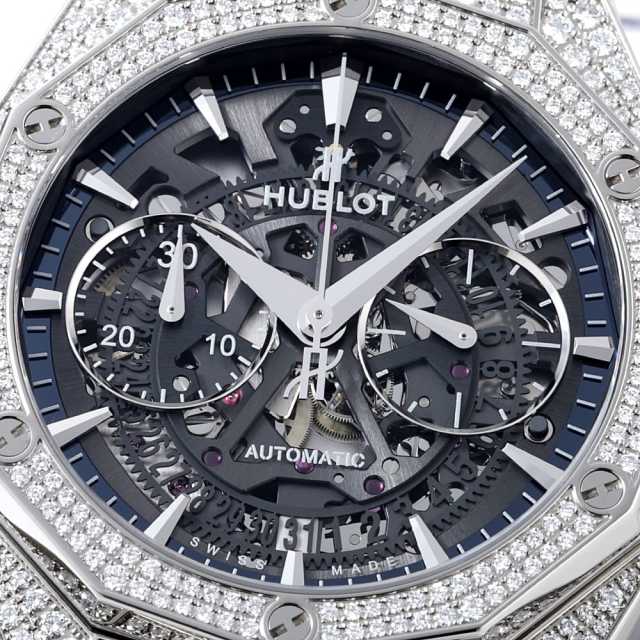 525.NX.0170.RX.1704.ORL18 スケルトン HUBLOT（ウブロ）アエロ