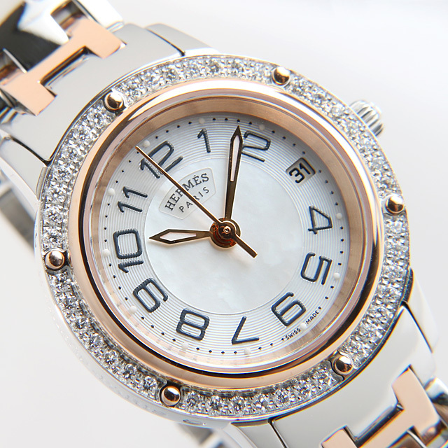 CP1.222 HERMES（エルメス） クリッパー ベゼルダイヤ 中古 | 東京  