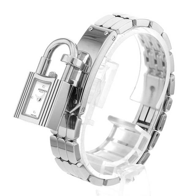 エルメス　時計　ケリー KE4.110 ホワイト HERMES（エルメス）ケリーウォッチ 中古