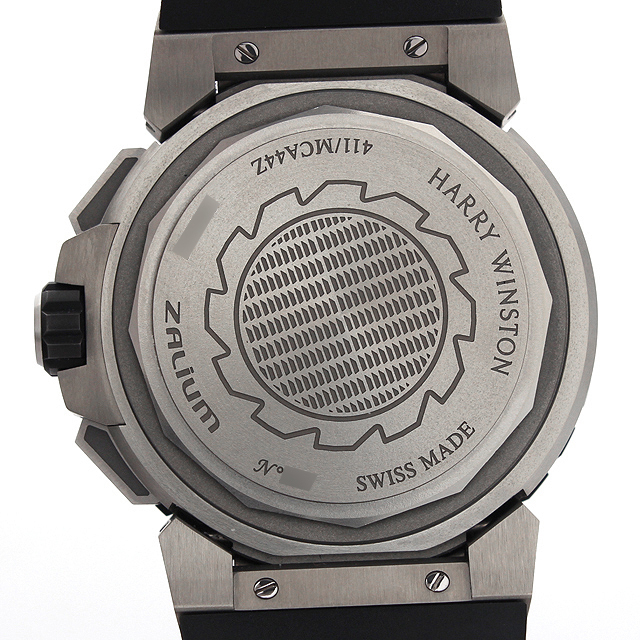 ハリーウィンストンオーシャンダイバーベルトのみケース付き 新品)HARRY WINSTON ハリー・ウィンストン オーシャン スポーツ