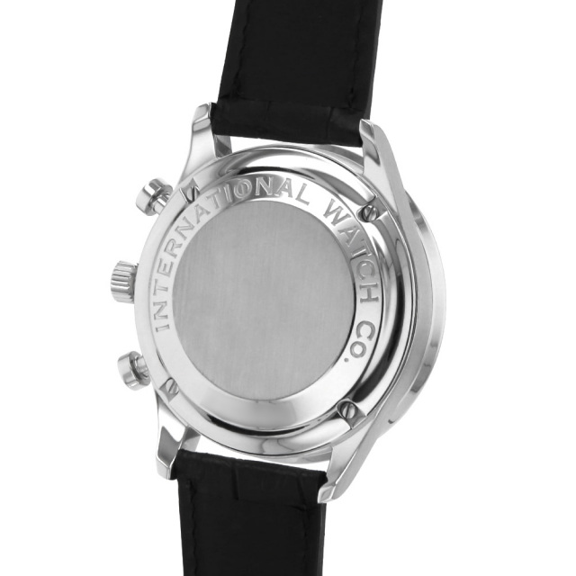 最終値下げ　銀座RASIN IWC ポルトギーゼ用 クロコダイルベルト　ブラック 最終値下げ 銀座RASIN IWC ポルトギーゼ用 クロコダイルベルト