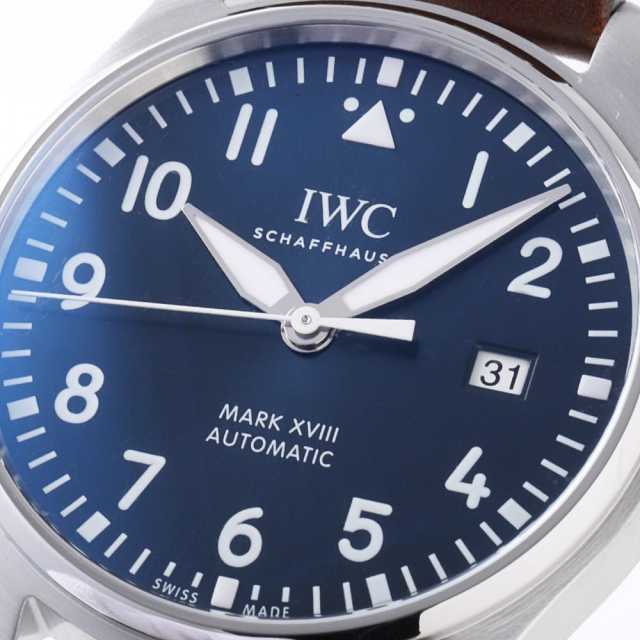 IW327004 ブルー IWC パイロットウォッチ マーク18 プティプランス