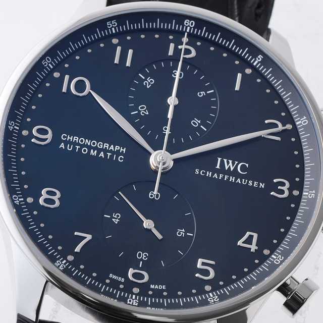 IW371447 ブラック IWC ポルトギーゼ クロノグラフ 中古 | 東京