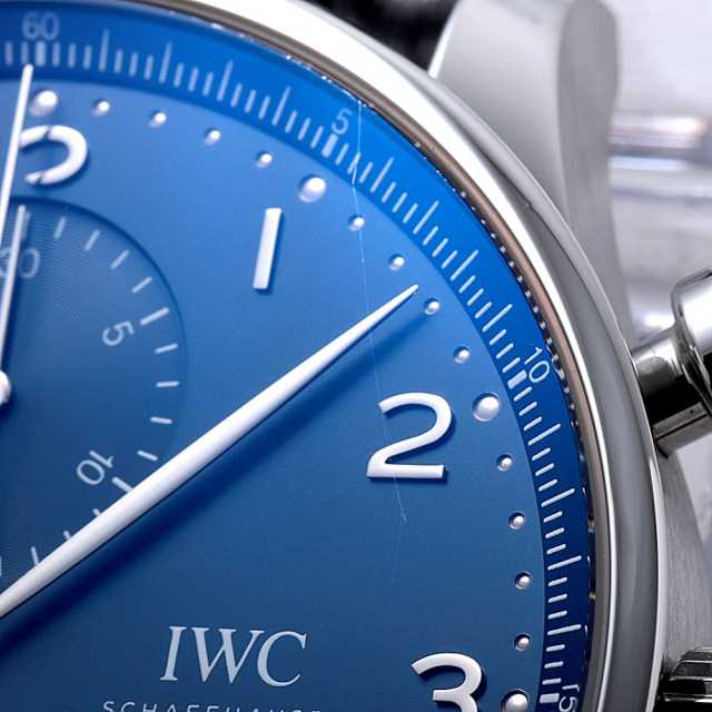 IW371606 ブルー IWC ポルトギーゼ クロノグラフ 中古 | 東京