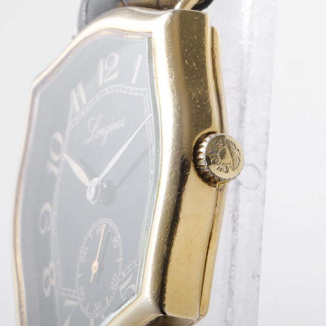 Longines クラシック腕時計 ゴールドケース 846 5094 ブラック LONGINES（ロンジン）シンパシーケース