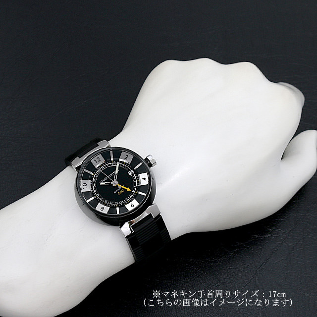 タンブール イン ブラック GMT Q113K サブ画像３