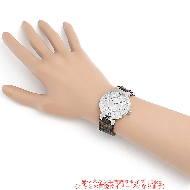 Q13MJ LOUIS VUITTON（ルイヴィトン） タンブール モノグラム 8Pダイヤ  