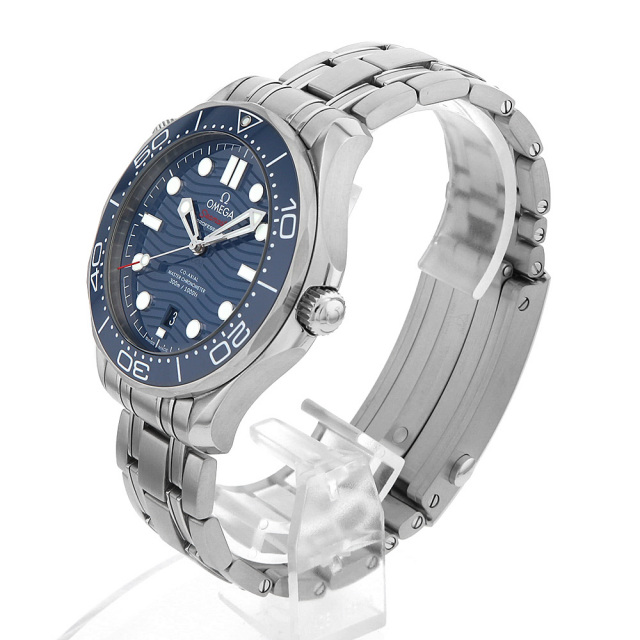 210.30.42.20.03.001 ブルー OMEGA（オメガ）シーマスター 300M  