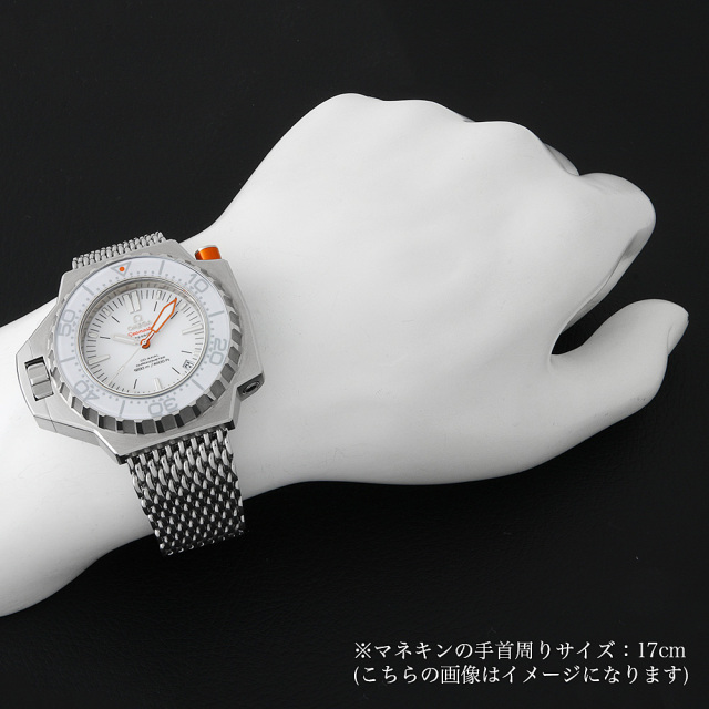 224.30.55.21.04.001 ホワイト OMEGA（オメガ）シーマスター