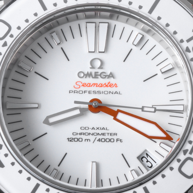 224.30.55.21.04.001 ホワイト OMEGA（オメガ）シーマスター