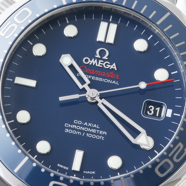 212.30.41.20.03.001 ブルー OMEGA（オメガ）シーマスター プロ  