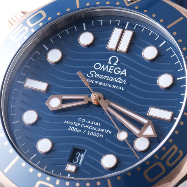 210.22.42.20.03.002 ブルー OMEGA（オメガ）シーマスター ダイバー  