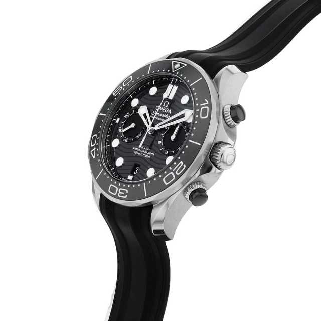 210.32.44.51.01.001 ブラック OMEGA（オメガ）シーマスター ダイバー  