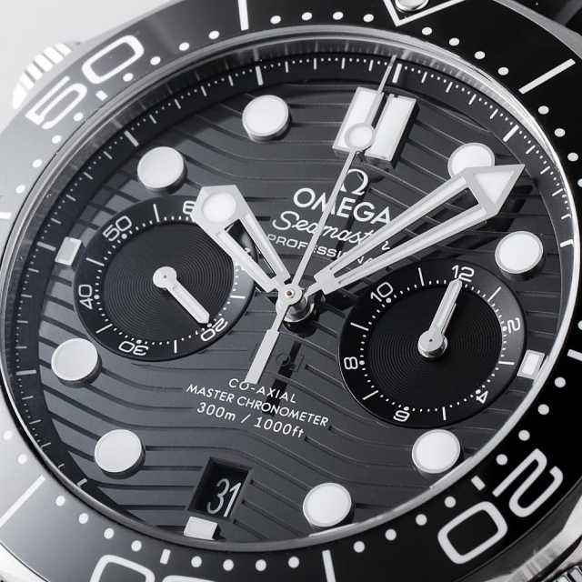 210.32.44.51.01.001 ブラック OMEGA（オメガ）シーマスター