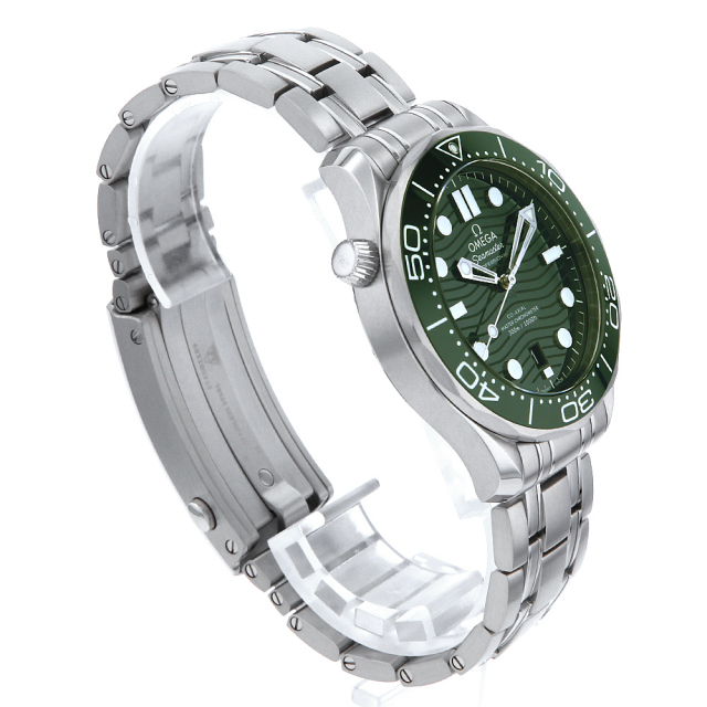オメガ OMEGA シーマスター ダイバー300M用 純正ラバーベルト グリーン