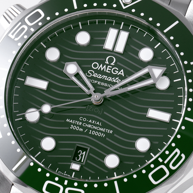 210.30.42.20.10.001 グリーン OMEGA（オメガ）シーマスター ダイバー