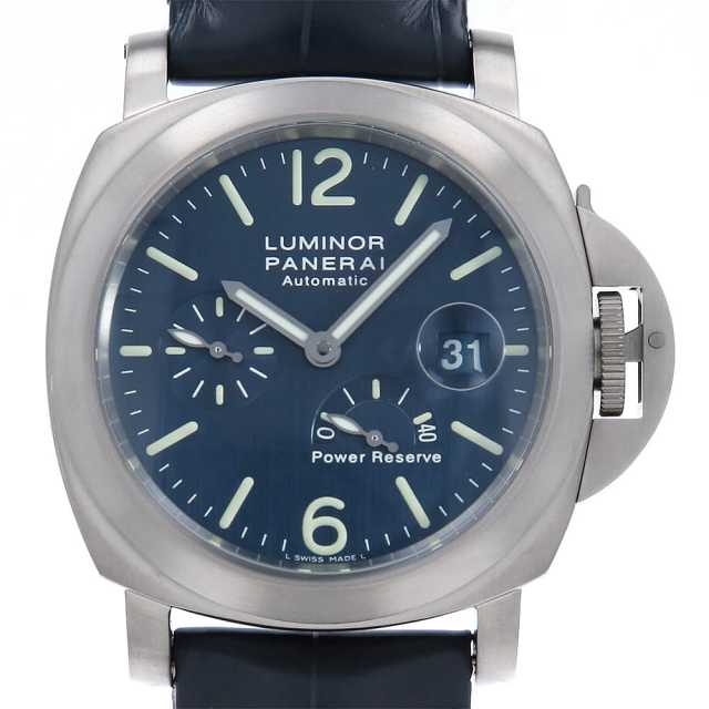 PAM00093 ブルー PANERAI（パネライ）ルミノール パワーリザーブ 中古 