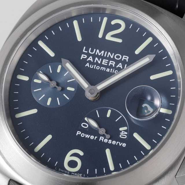 PAM00093 ブルー PANERAI（パネライ）ルミノール パワーリザーブ 中古  