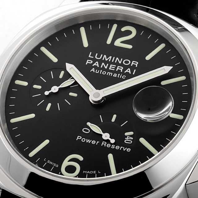 PAM00090 ブラック PANERAI（パネライ）ルミノール パワーリザーブ