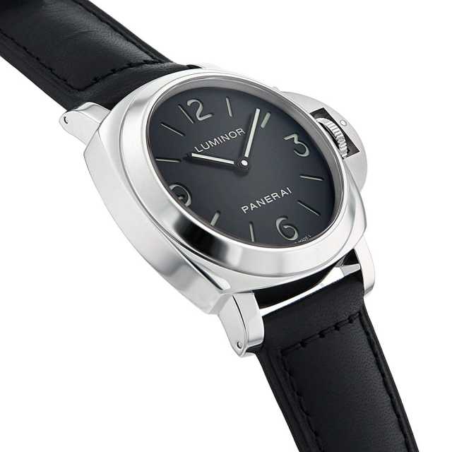 【期間限定！最安値挑戦】 PAM00112 ブラック PANERAI（パネライ）ルミノール ベース 中古 時計