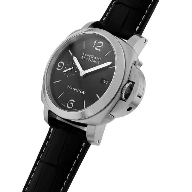 値引相談可 PANERAI Luminor Marina PAM00312 PAM00312 ブラック PANERAI（パネライ）ルミノールマリーナ1950 3