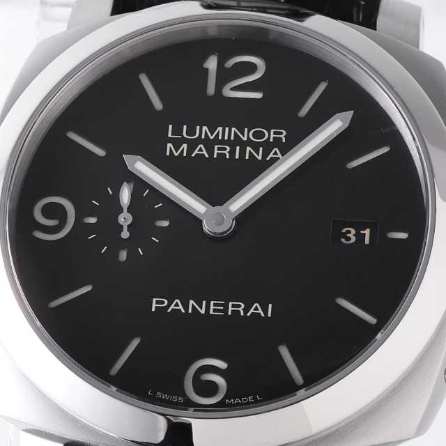 値引相談可 PANERAI Luminor Marina PAM00312 PAM00312 ブラック PANERAI（パネライ）ルミノールマリーナ1950 3